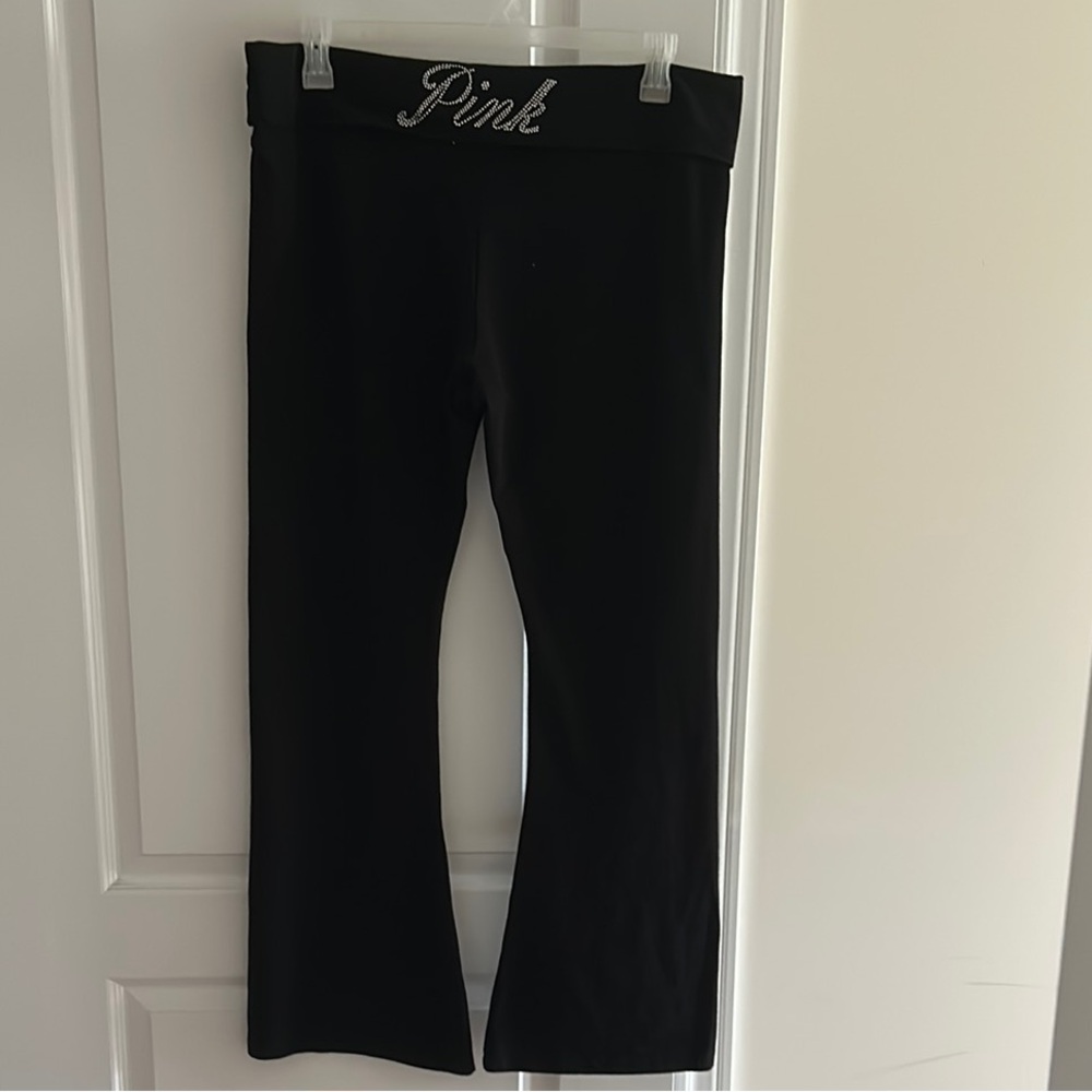 PINK Victoria's Secret Black Athletic Leggings